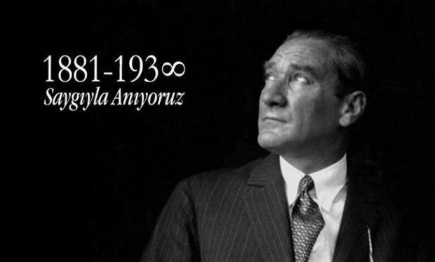 10 Kasım Atatürk'ü Anma Günü Mesajı